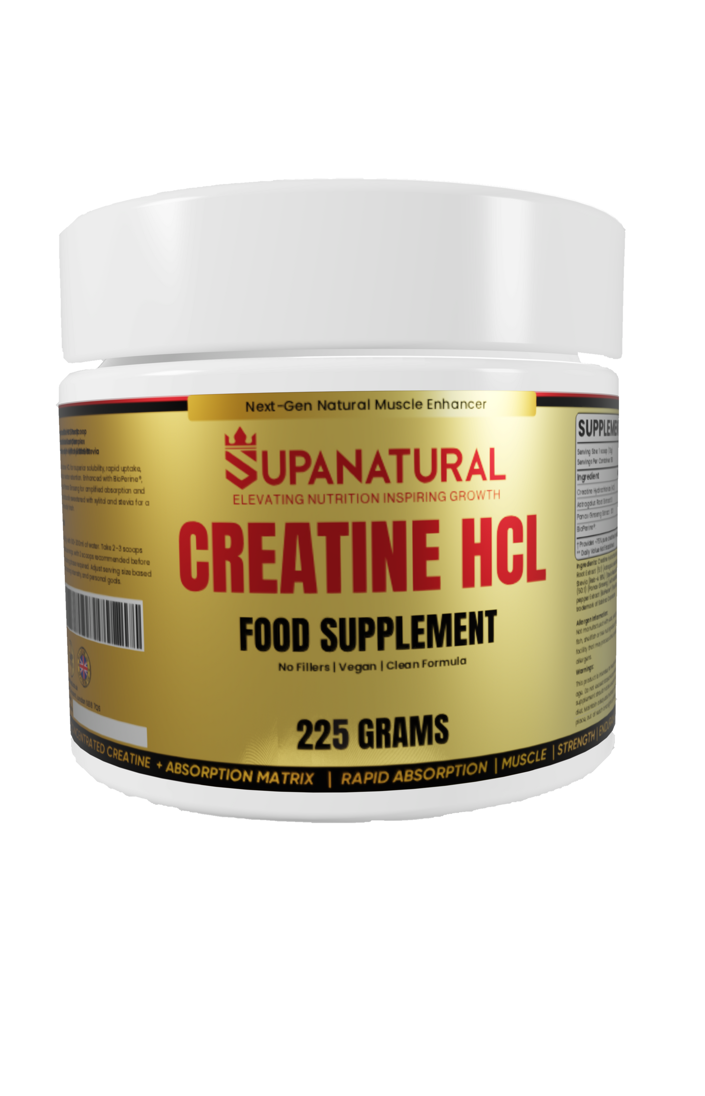 SUPANATURAL Creatine HCL