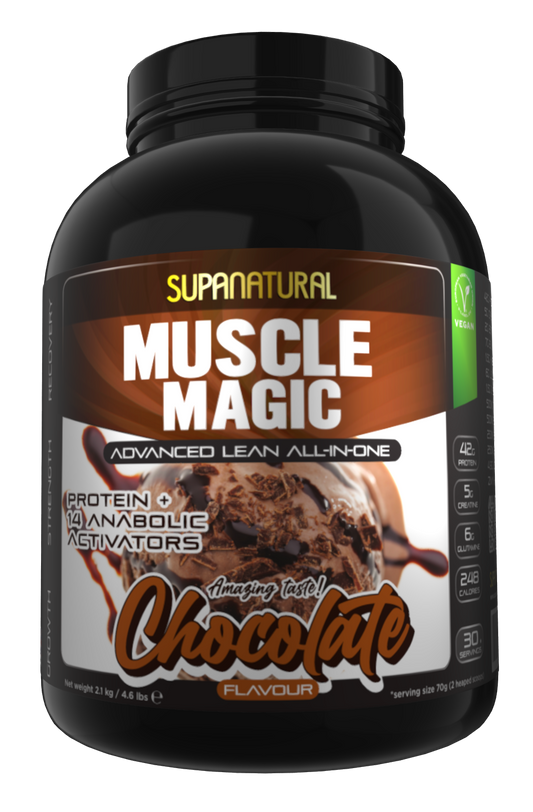 Muscle Magic Vegan, Advanced All-In-One - Chocolate 2.1kg