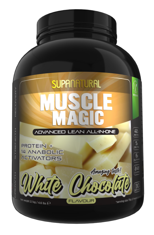 Muscle Magic Vegan, Advanced All-In-One - White Chocolate 2.1kg