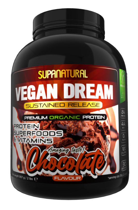 Vegan Dream, Organic (Sustained Release) - Chocolate 907g
