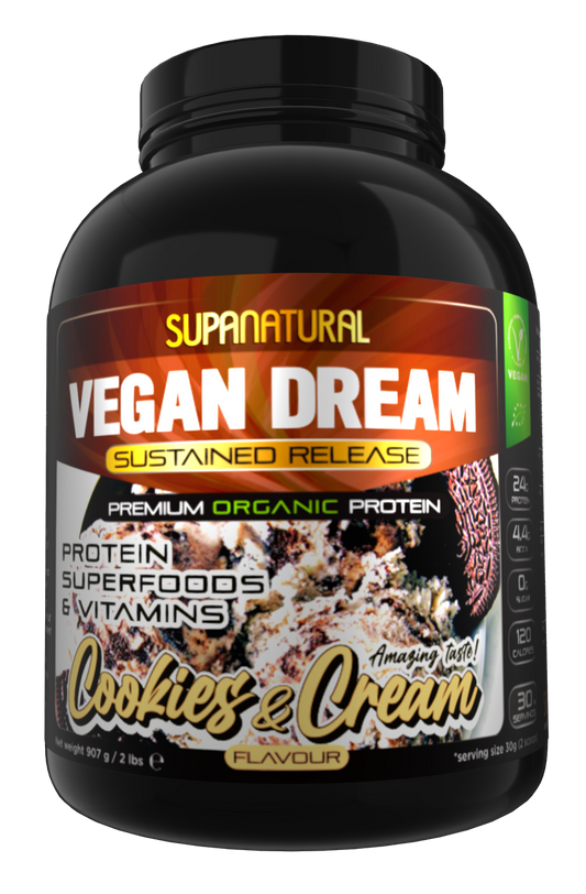 Vegan Dream, Organic (Sustained Release) - Cookies & Cream 907g