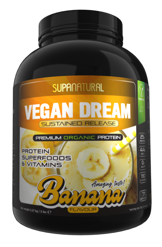 Vegan Dream, Organic (Sustained Release) - Banana 2.27kg