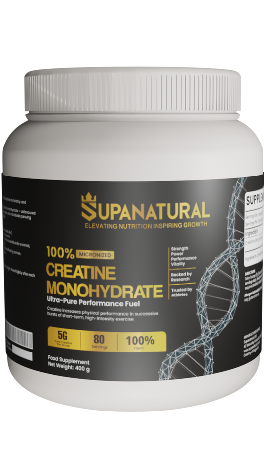 SUPANATURAL 100% Micronized Creatine Monohydrate