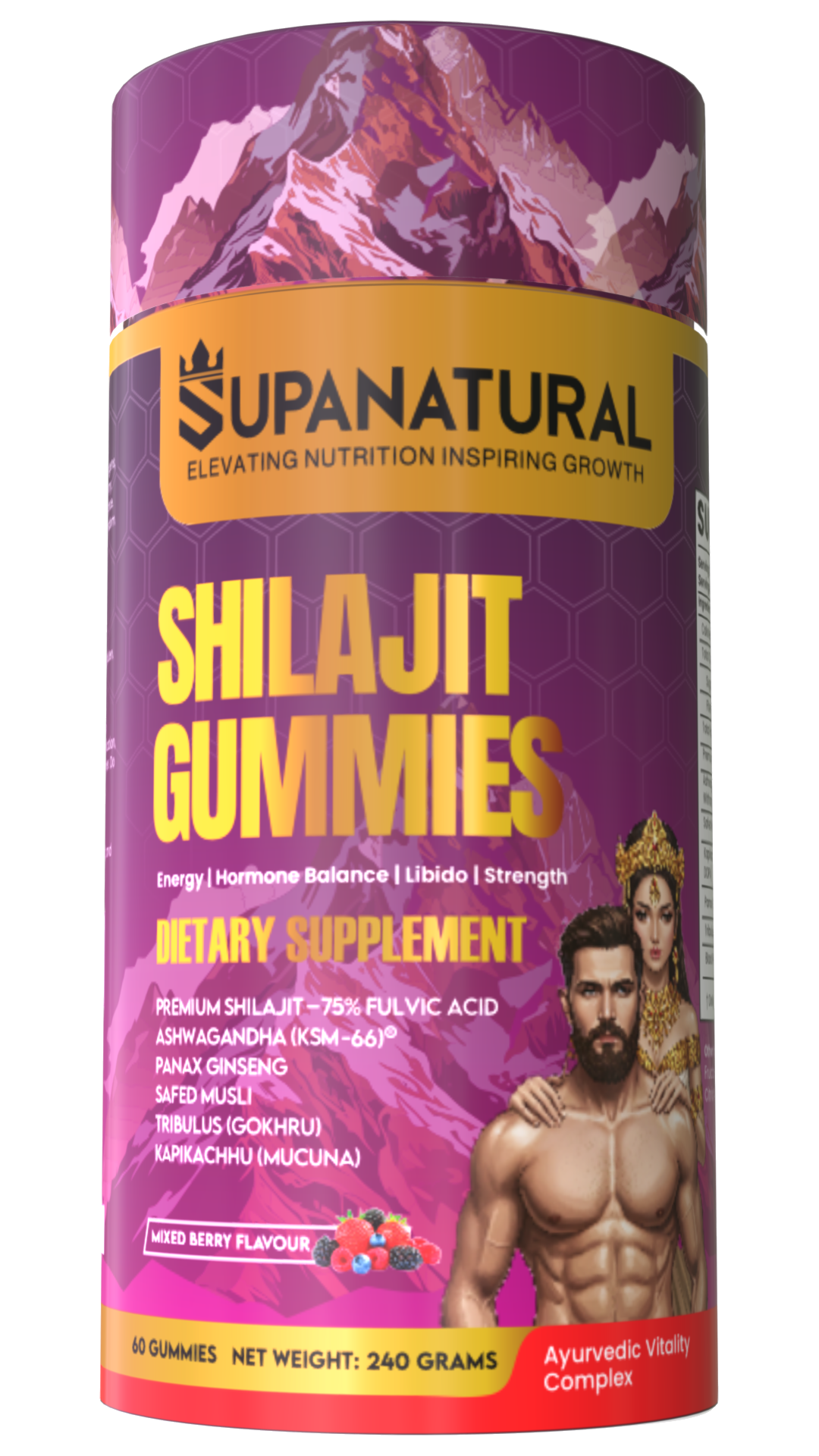 SUPANATURAL Shilajit Gummies